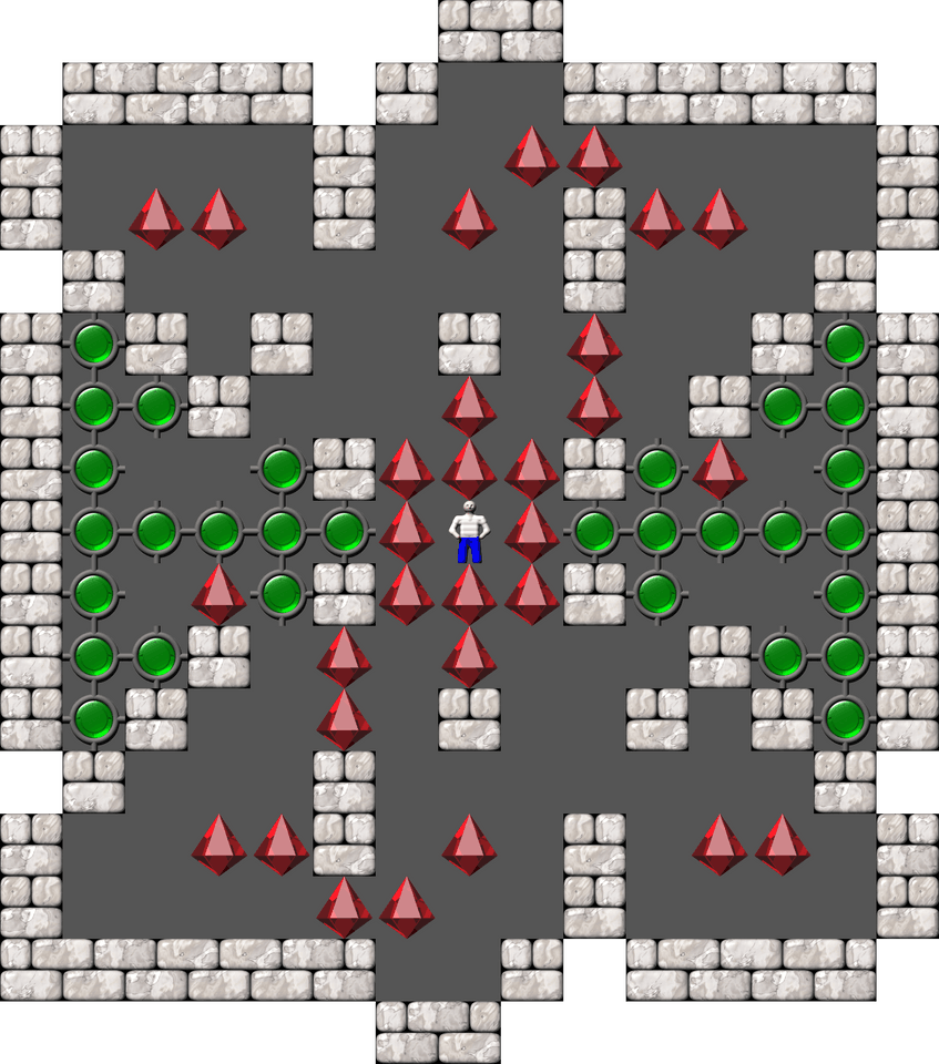 Sokoban Attrition 3 level 27